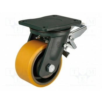 Ролик транспортировочный ELESA+GANTER RE.F4-150-SSF-WEH