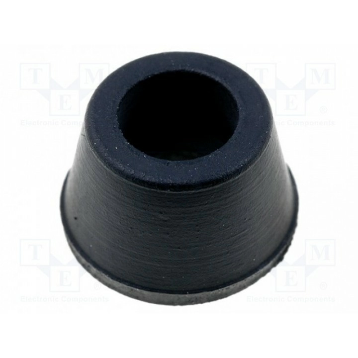 Ножка черный резина A 11,5мм FIX&FASTEN S24O-NF-002 (NF-002)