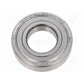 Подшипник шариковый однорядный SKF SKF6207-2Z