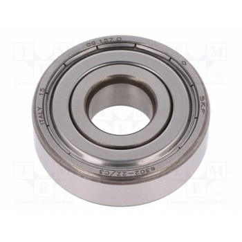 Подшипник шариковый однорядный SKF SKF6302-2Z-C3