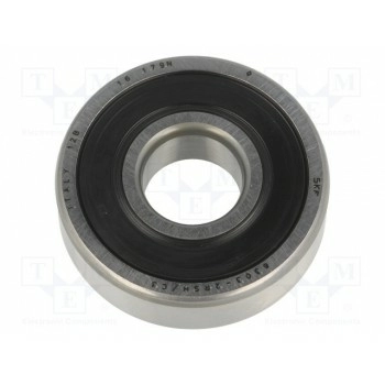 Подшипник шариковый однорядный SKF SKF6303-2RSH-C3