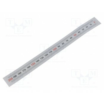 Линейка ELESA+GANTER GN711-KUS-200-W-R