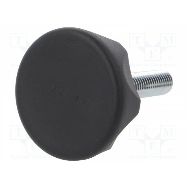 Ручка зажимная Диам 56мм ELESA+GANTER 222491-C1 (ELK.56P-M12X40-C1)