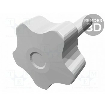 Ручка зажимная Диам 32мм ELESA+GANTER VCT.32P-M8X30-C2