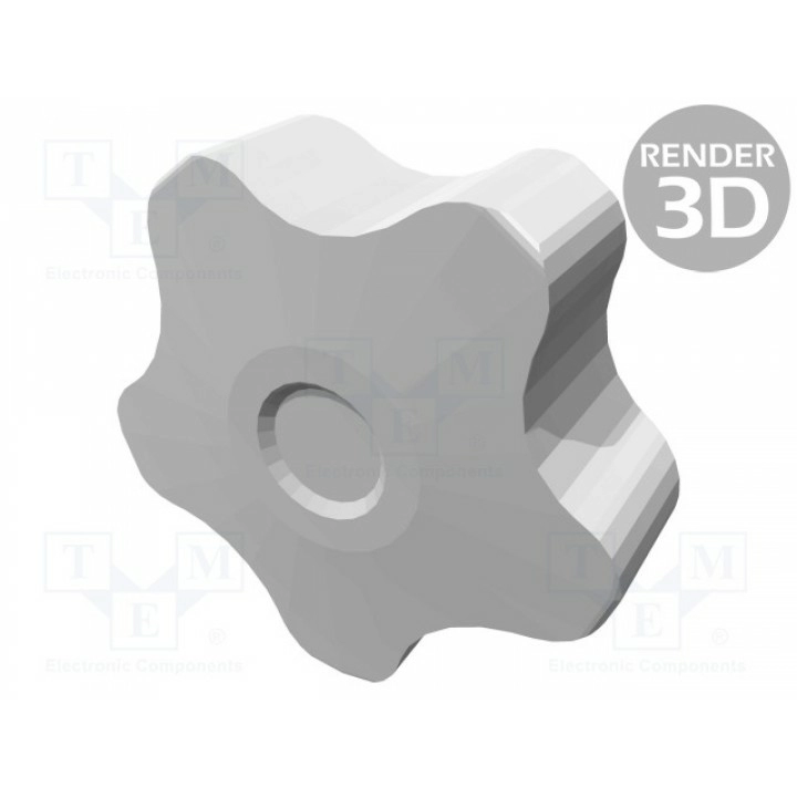 Ручка зажимная Диам 50мм ELESA+GANTER VCT.50 P-M8X25-C2 (VCT.50P-M8X25-C2)