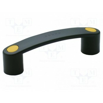 Ручка Мат-л полипропилен черный ELESA+GANTER EBP.140-8-FLX-C4