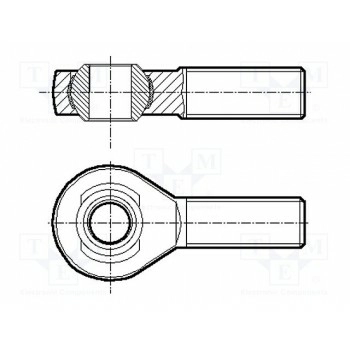 Шарнирная головка BOSSARD B12-BN34