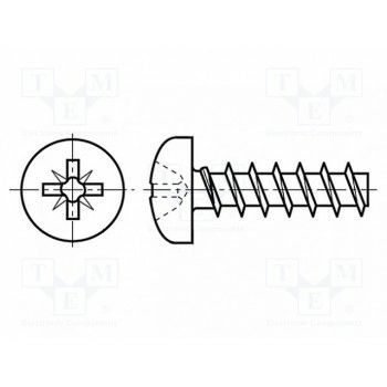 Винт BOSSARD B2.2X6-BN82428