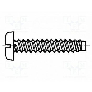 Винт 2,9x9,5 Головка цилиндрическая BOSSARD B2.9X9.5-BN992