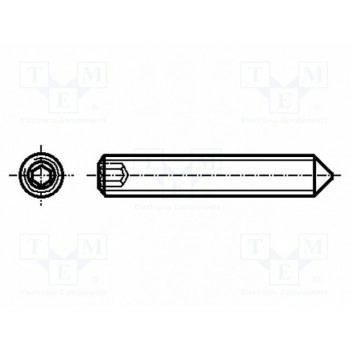 Винт BOSSARD B2X3-BN618