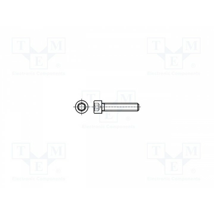 Винт M2x4 BOSSARD 1011804 (B2X4-BN11)