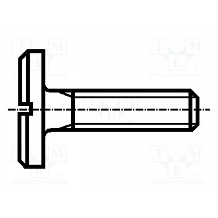 Винт M3x10 DIN 921 BOSSARD 1097342 (B3X10-BN405)