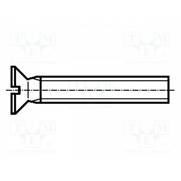 Винт M3x10 BOSSARD 1246747 (B3X10-BN654)