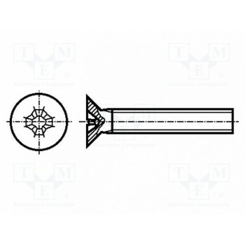 Винт M3x12 BOSSARD B3X12-BN661