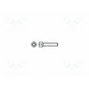 Винт M3x14 BOSSARD B3X14-BN11