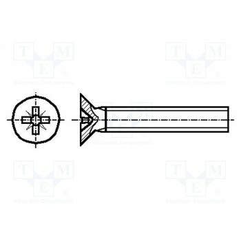 Винт M3x6 BOSSARD B3X6-BN3310