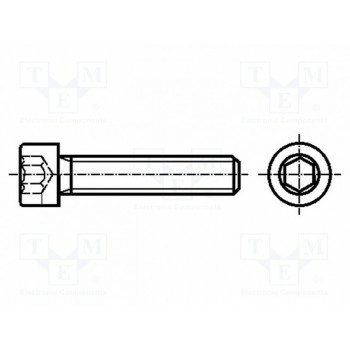 Винт M4x16 BOSSARD B4X16-BN272