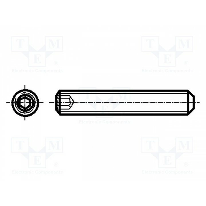Винт M4x16 BOSSARD 1034499 (B4X16-BN28)