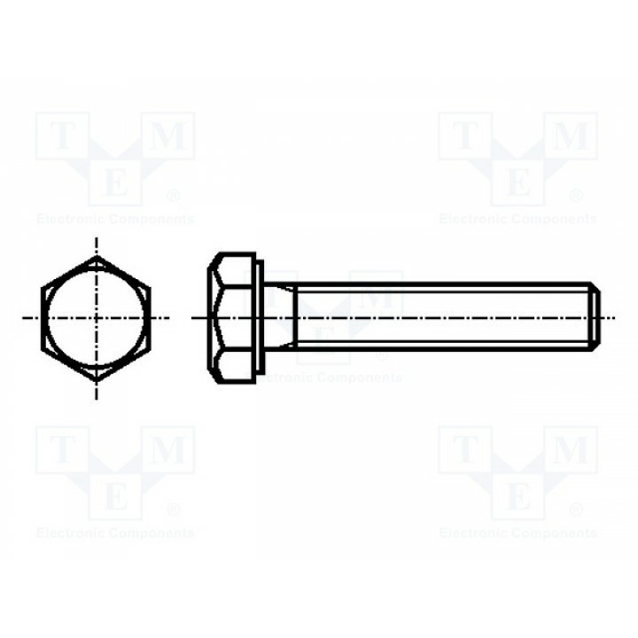 Винт M4x16 BOSSARD 1237845 (B4X16-BN622)