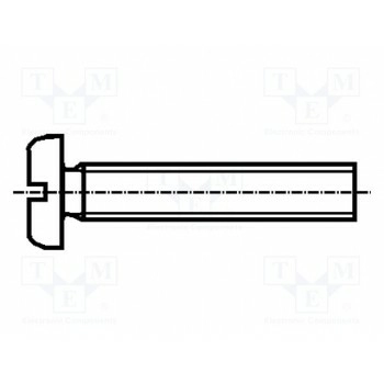 Винт M4x6 DIN 85A BOSSARD B4X6-BN344