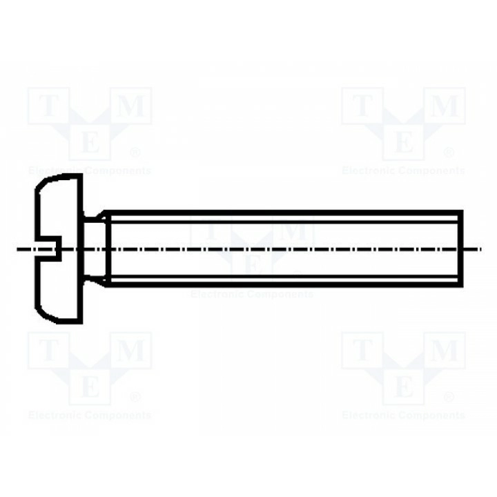 Винт M6x12 BOSSARD 1402374 (B6X12-BN1062)