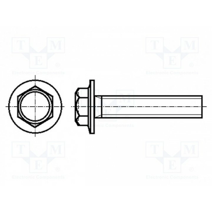 Винт BOSSARD B6X12BN5951 (B6X12-BN5951)