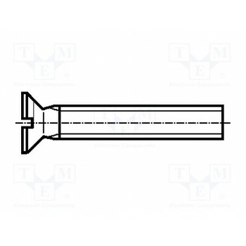 Винт M6x20 DIN 963A BOSSARD B6X20-BN1066