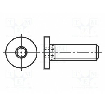 Винт M6x20 BOSSARD B6X20-BN1206