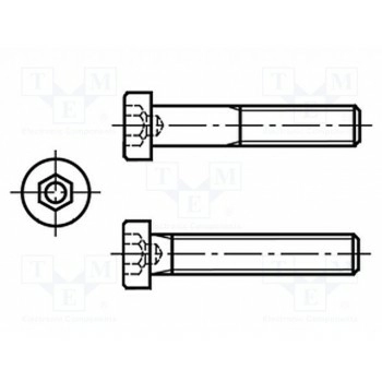Винт BOSSARD B6X20-BN15