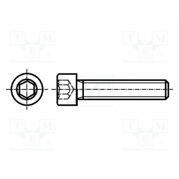 Винт M8x20 BOSSARD B8X20-BN3
