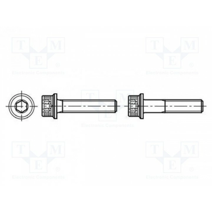 Винт BOSSARD 1163396 (B8X50-BN1392)