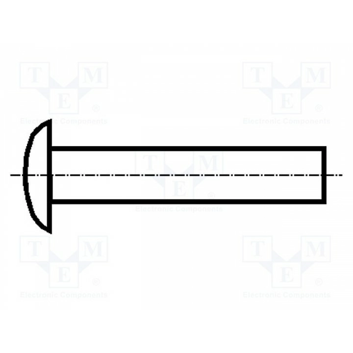 Заклепка алюминий BOSSARD S24O-B3X6-BN252 (B3X6-BN252)