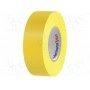 Лента электроизоляционная W 19мм HELLERMANNTYTON 710-00605 (HTAPE-FLEX-19YE)