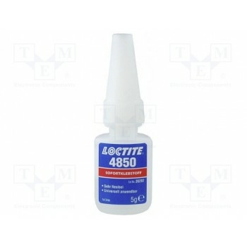 Цианакрилатный клей прозрачный LOCTITE LOC-4850-5