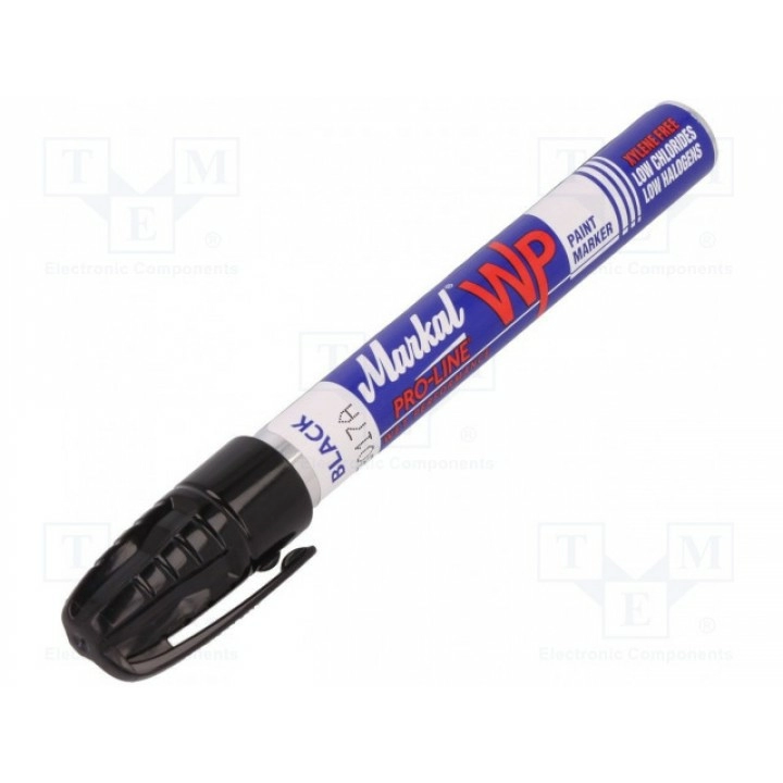 Фломастер на базе жидкой краски MARKAL MARKAL PRO-LINE WP 96933 (MAR-96933-BK)