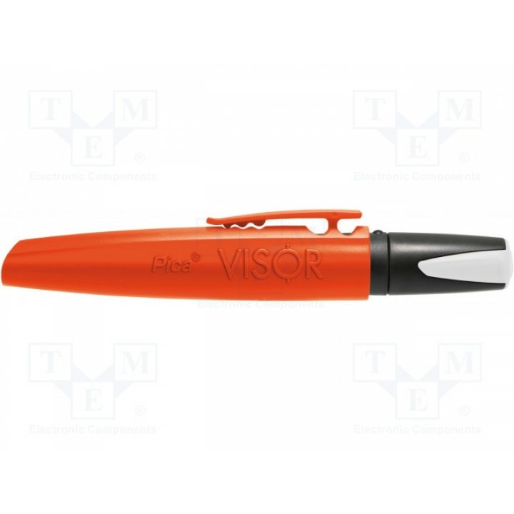 Фломастер восковой маркер PICA 99052 (PICA-VISOR-PERM-WH)