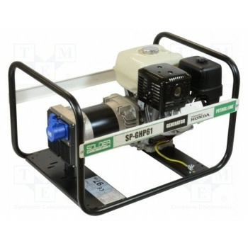 Генератор тока бензин 27л/ч 56кВА SOLDER PEAK SP-GHP61