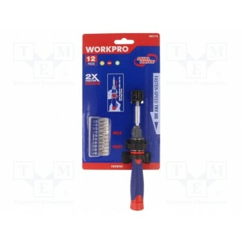 Набор отверток Workpro WP-W021178WE