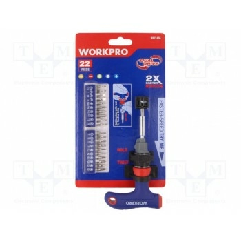 Набор отверток Workpro WP-W021408WE