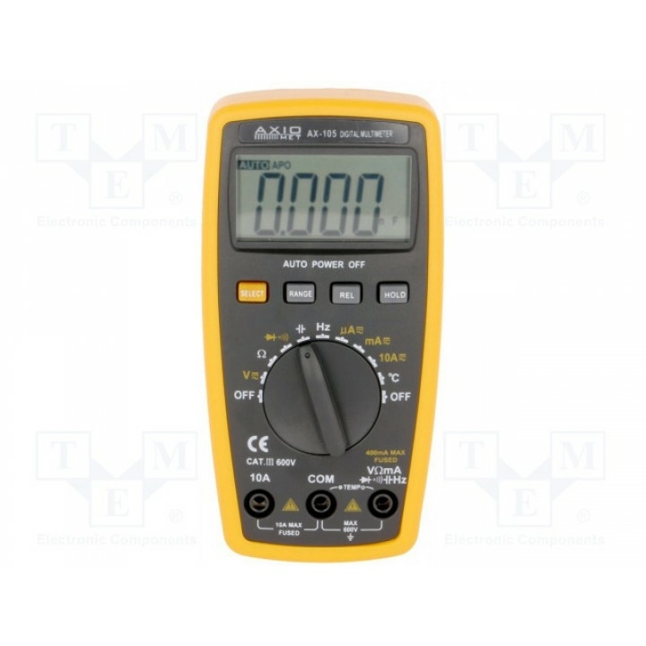 Цифровой мультиметр AXIOMET AX-105 (AX-105)