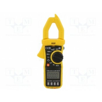 Цифровые токоизмерительные клещи AC/DC AXIOMET AX-215TIC