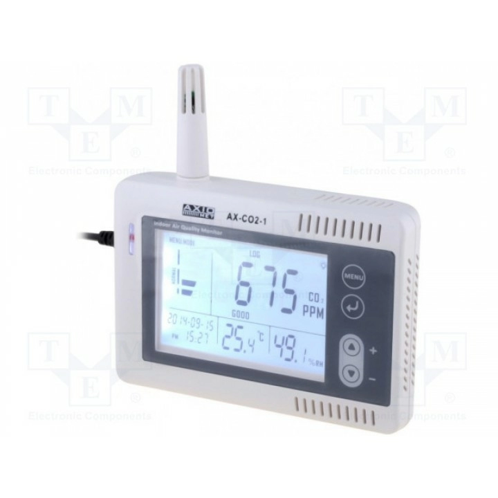 Измеритель СО2 температуры и влажности AXIOMET AX-C02-1 (AX-CO2-1)