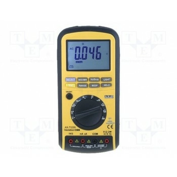Измеритель сопротивления изоляции AXIOMET AX-TI220