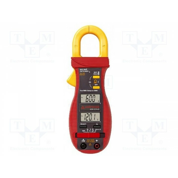 Цифровые токоизмерительные клещи AC BEHA-AMPROBE ACD-14PLUS (ACD-14PLUS)