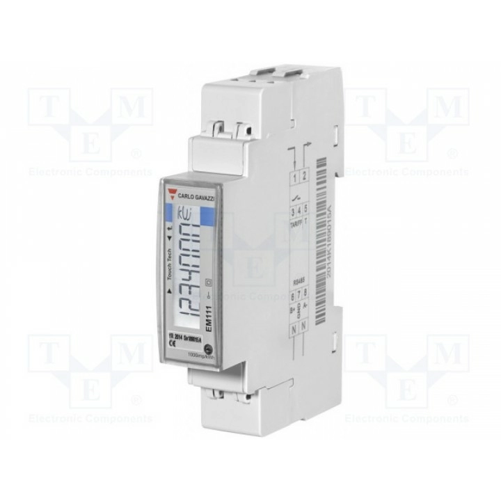Счетчик электроэнергии 230В CARLO GAVAZZI EM111DINAV81XO1PFB (EM111DINAV81XO1PFB)
