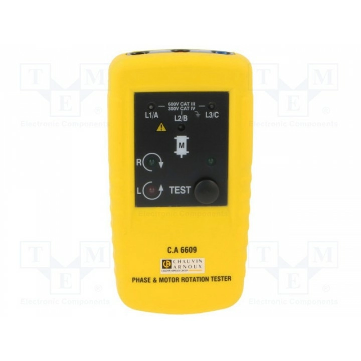 Тестер фазоуказатель CHAUVIN ARNOUX C.A 6609 (CA-6609)