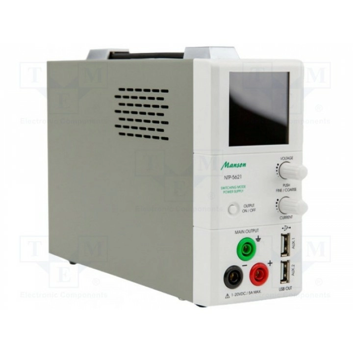 Блок питания лабораторный Каналы 3 MANSON NTP-5621 (NTP-5621)