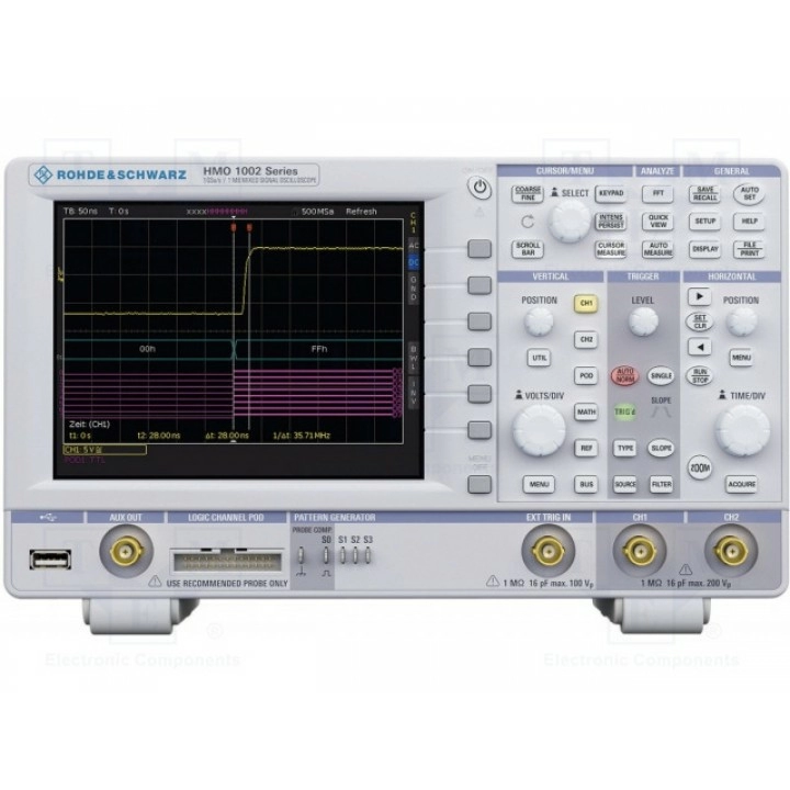 Осциллограф цифровой ROHDE & SCHWARZ HMO1102 (HMO1102)