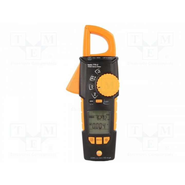 Цифровые токоизмерительные клещи AC/DC TESTO TESTO 770-2 0590 7702 (TESTO770-2)