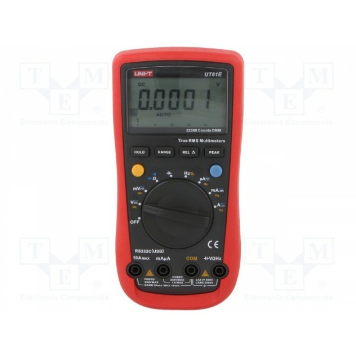 Цифровой мультиметр UNI-T UT61E (UT61E)